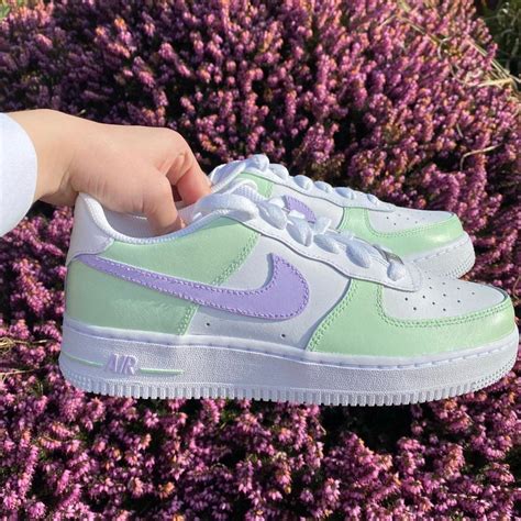 nike air force 1 groen paars|Groen Air Force 1 Schoenen (4) .